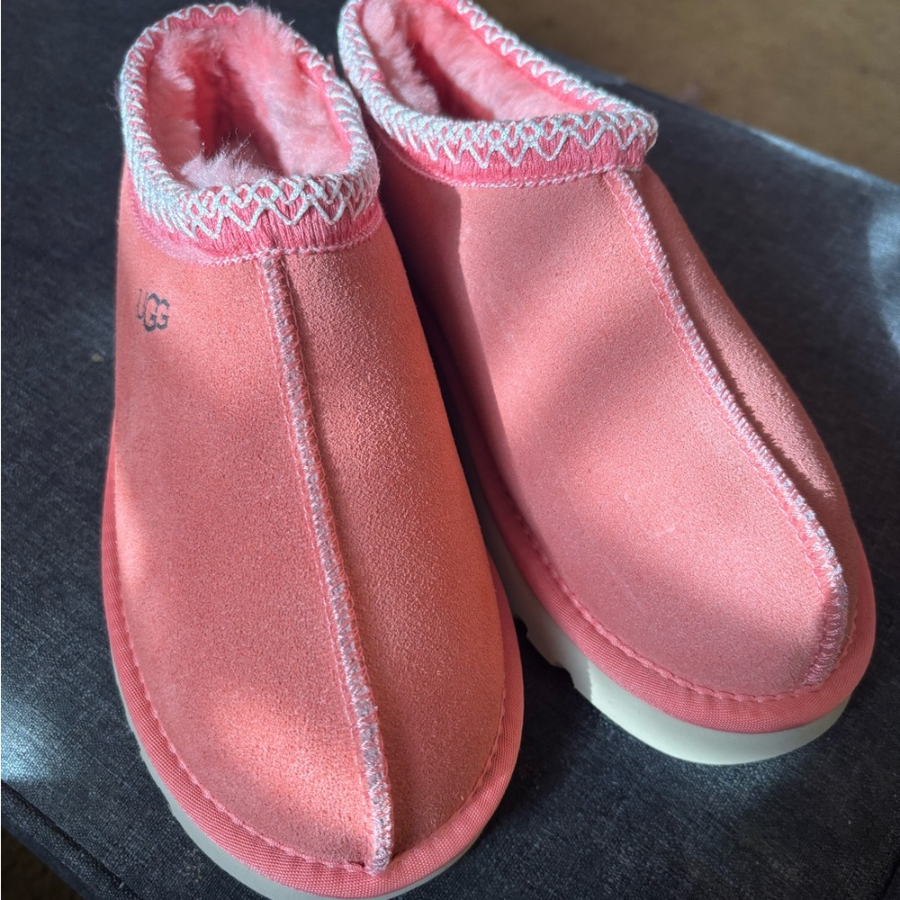 UGG Pink Cozy Slippers